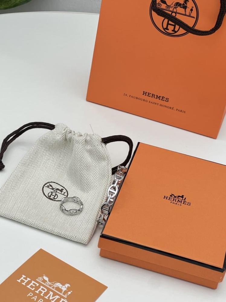 خاتم HERMES - أسوارة + خاتم Herms