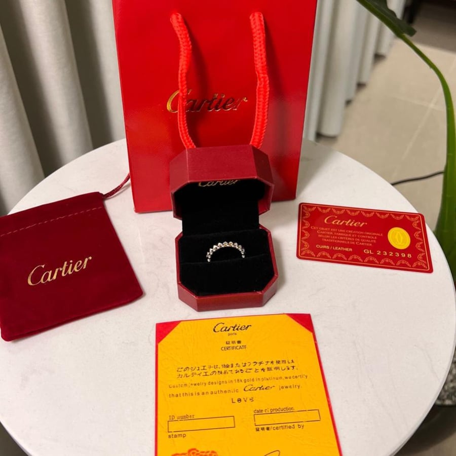خاتم Cartier خاتم Cartier فضي