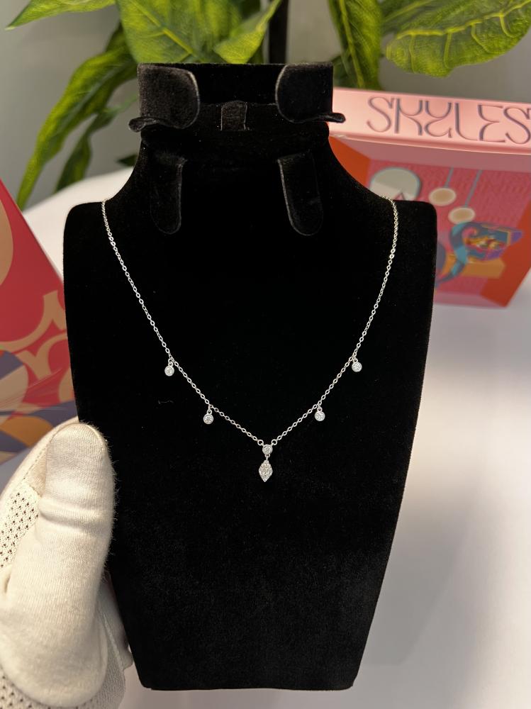 سلسال  الدمعه  فضة عيار 925