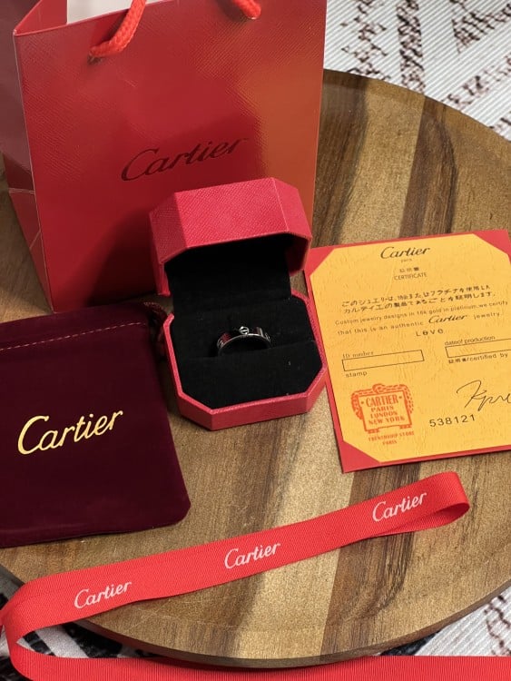 دبلة carter رجالي فضي
