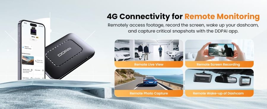 مودم DDPAI 4G Cloud Box للبث المباشر عن بعد