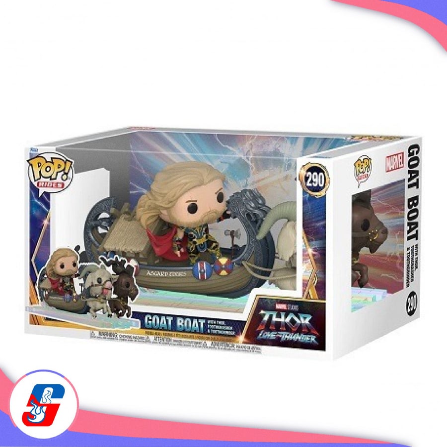 Pop Ride SUPDLX! Marvel: Thor Love & Thunder - Goat Boat