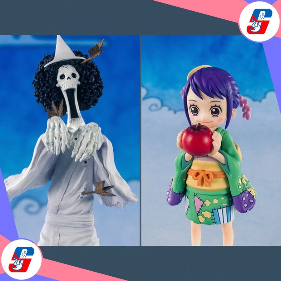 One Piece FiguartsZERO Brook (Honekichi) and O-Tama
