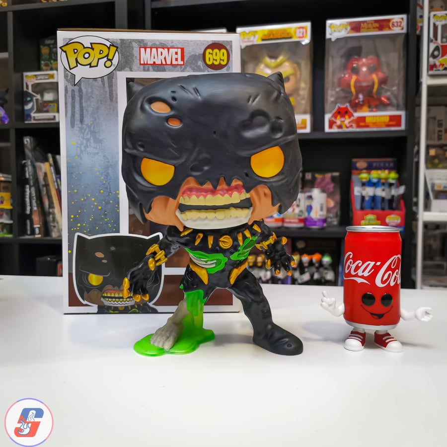Marvel Zombies - Black Panther Zombie 10” Pop! Vinyl Figure (Exc)