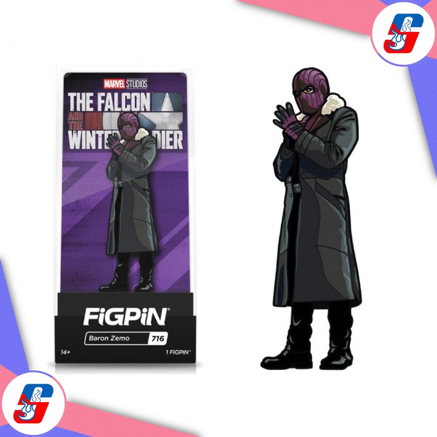 The Falcon and the Winter Soldier FiGPiN #716 Baron Zemo