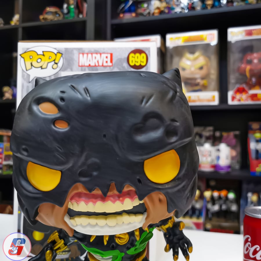 Marvel Zombies - Black Panther Zombie 10” Pop! Vinyl Figure (Exc)