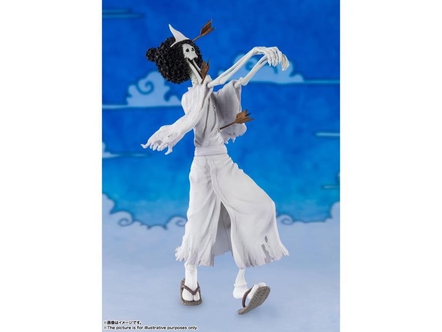 One Piece FiguartsZERO Brook (Honekichi) and O-Tama