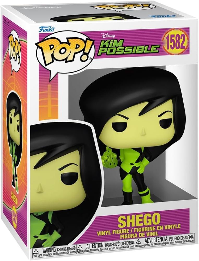 Funko Pop Disney: Kim Possible: Shego - Collectable Vinyl Figure