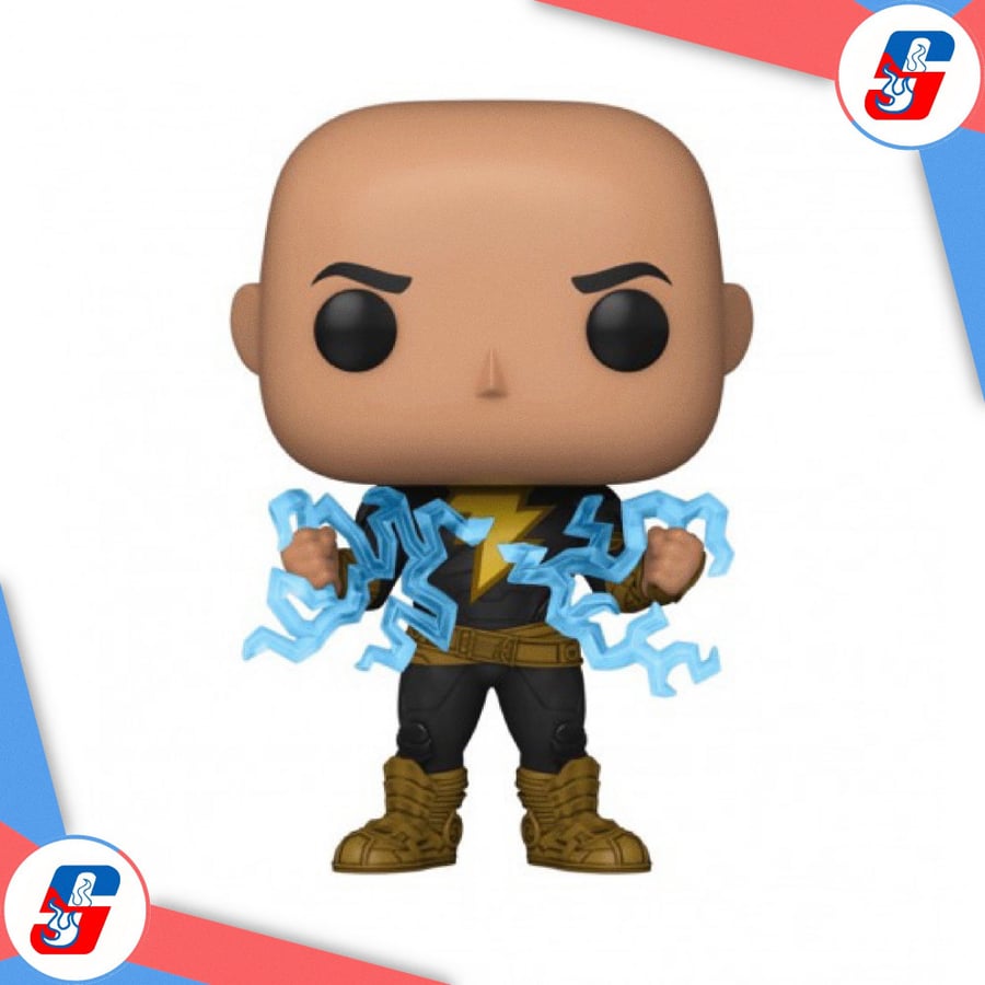 Pop! Heroes: DC Black Adam- Black Adam w/ Lightning