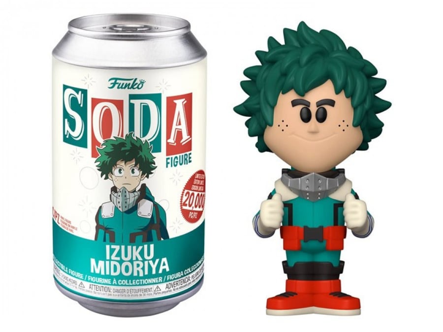 My Hero Academia Vinyl Soda Izuku Midoriya Limited Edition Figure auction item