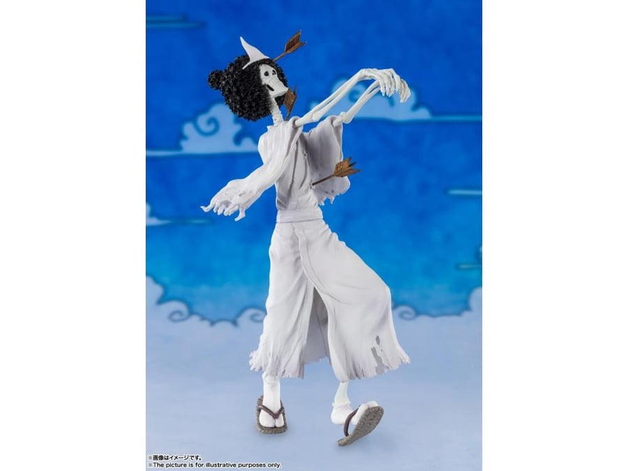 One Piece FiguartsZERO Brook (Honekichi) and O-Tama
