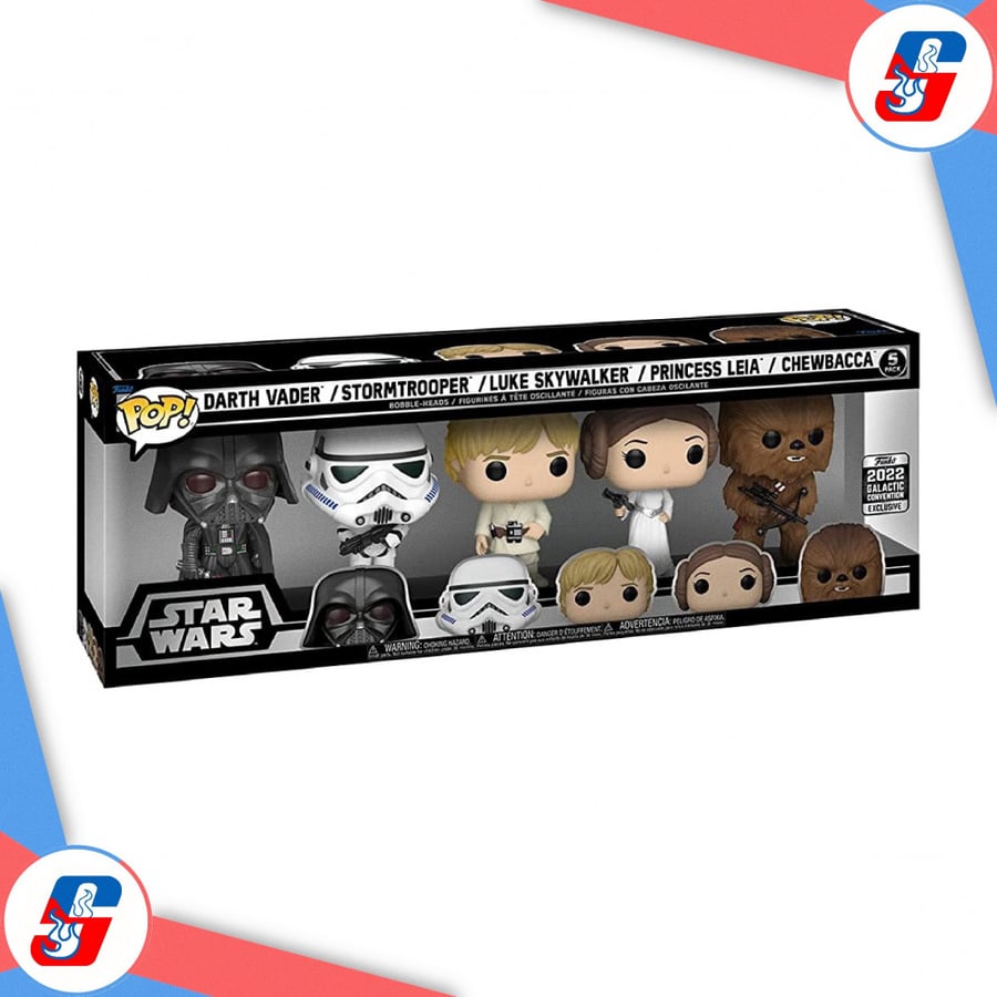 Pop! Star Wars 5pk (Galactic Convention)