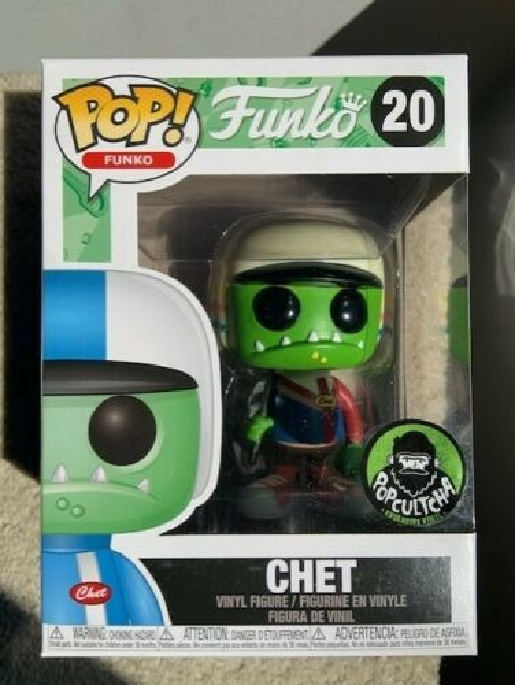 Green CHET #20 FANTASTIK PLASTIK Funko Pop