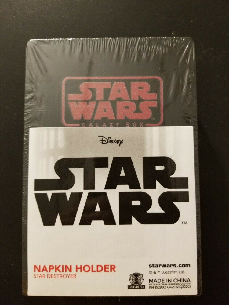 Culturefly Star Wars Dark Side Napkin Holder Darth Vader Star Destroyer Fall '21