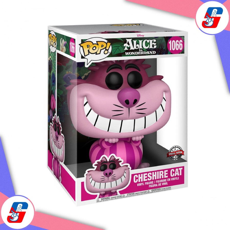 Pop Jumbo! Disney: Alice 70th- Cheshire Cat (Exc)
