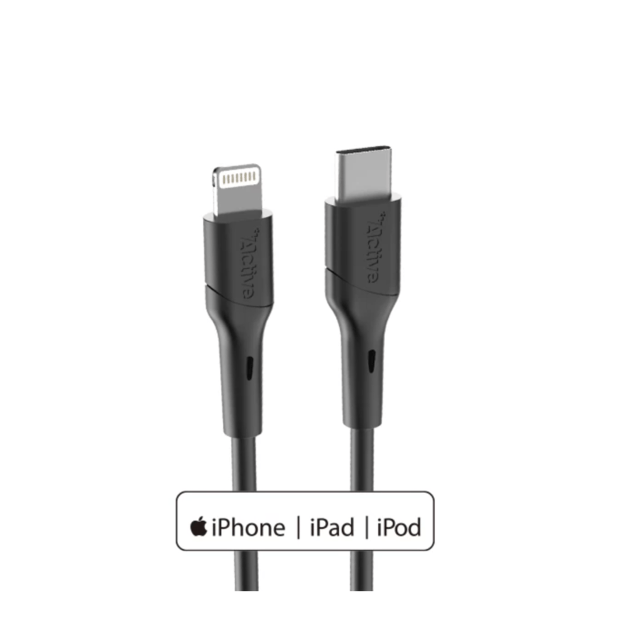 كيبل Active USB-C إلى آيفون بطول 2 متر  معتمد من Apple MFi
