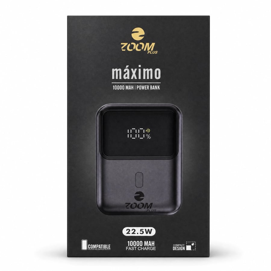 باور بانك Zoom Plus Maximo سعة 10000mAh