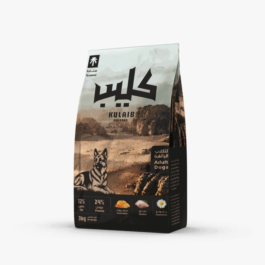 كليب طعام للكلاب البالغة متعدد الاوزان