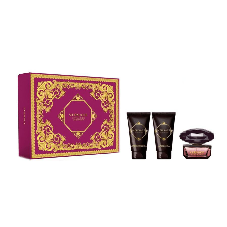مجموعة عطر كريستال نوار للنساء من فرزاتشي - او دي تواليت