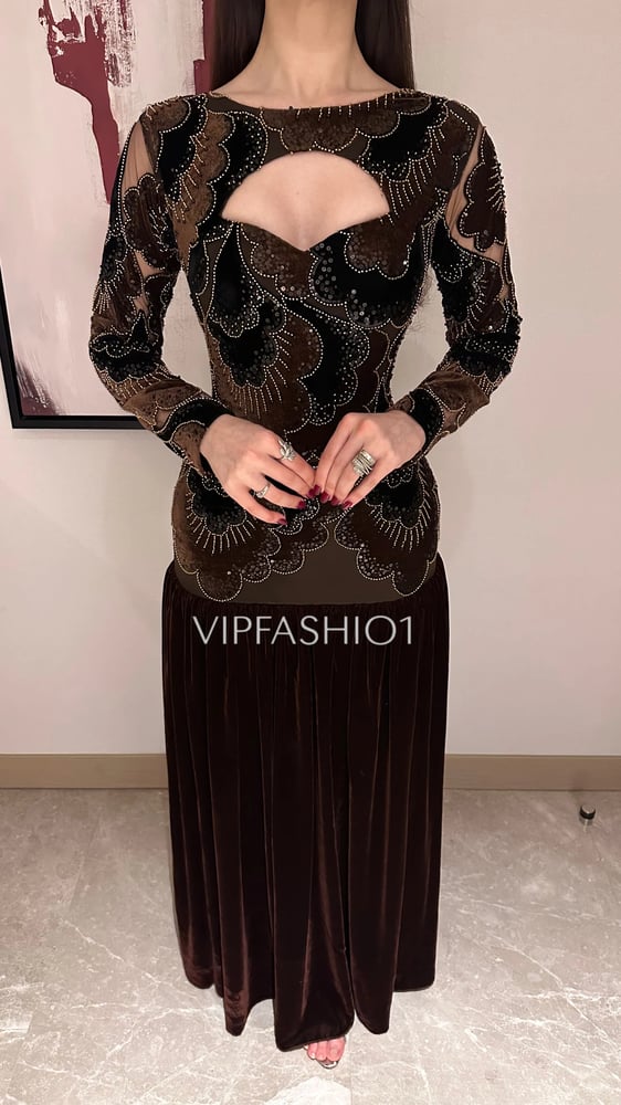 Reemaan's elegant dress