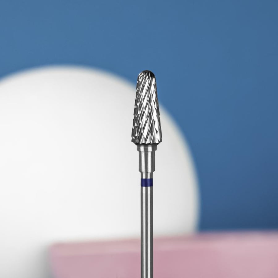 Carbide nail drill bit frustum blue head EXPERT diameter 6 mm / working part 14 mm