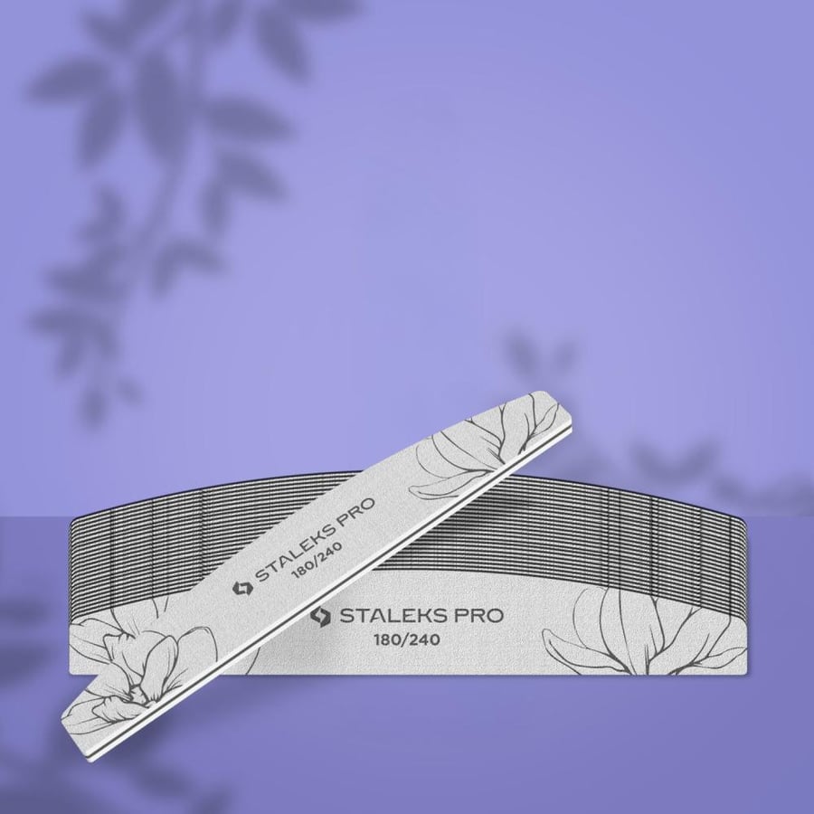 Crescent mineral nail file EXPERT 40 180/240 grit (25 pcs)