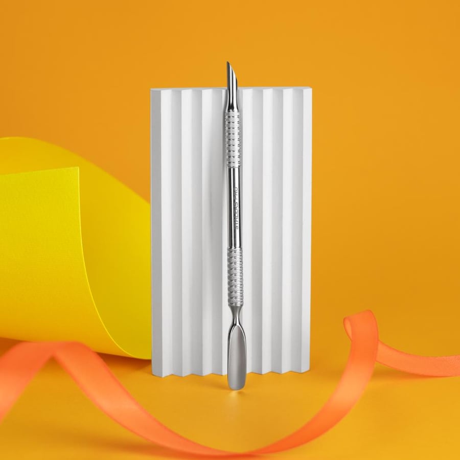 Manicure pusher EXPERT 90 TYPE 2 (beveled & rounded wide pusher)