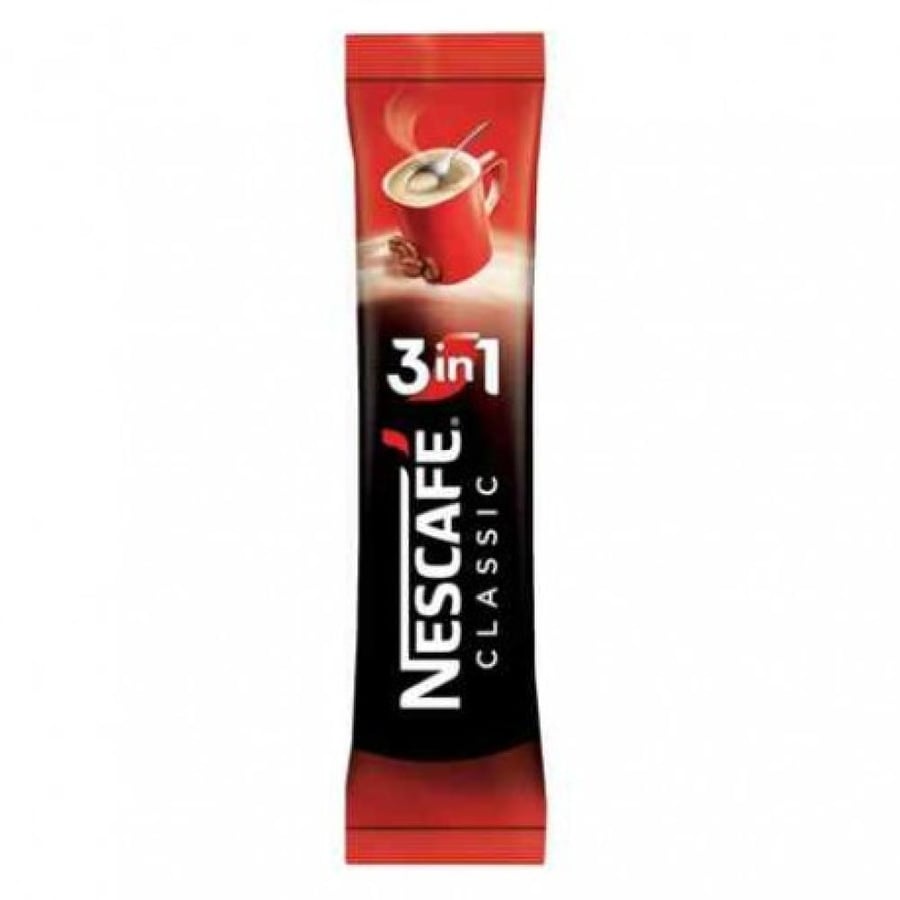 كرتون نسكافيه اظرف 3 في 1 كلاسيك (400 ظرف 20 جرام) - (Nescafe 3 in 1 Classic Instant Coffee Sachets Box (400 Sachets 20g