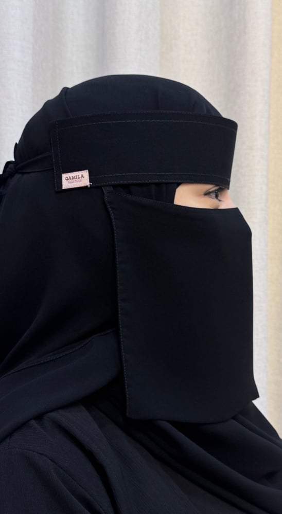 نقاب وسط- مطاط عادي