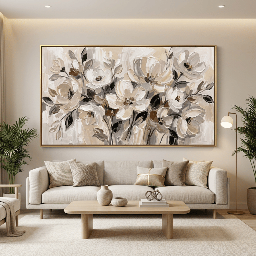 لوحات فن تجريدي طباعة تصميم مودرن