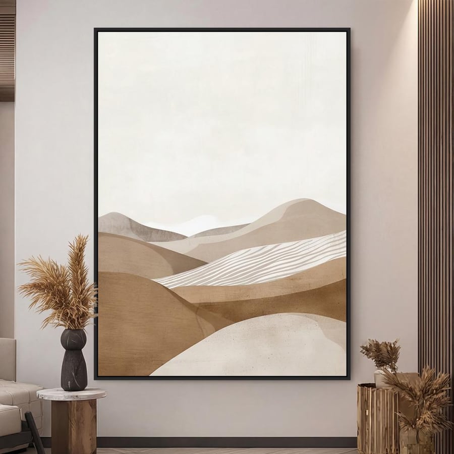 لوحات فن تجريدي طباعة تصميم مودرن