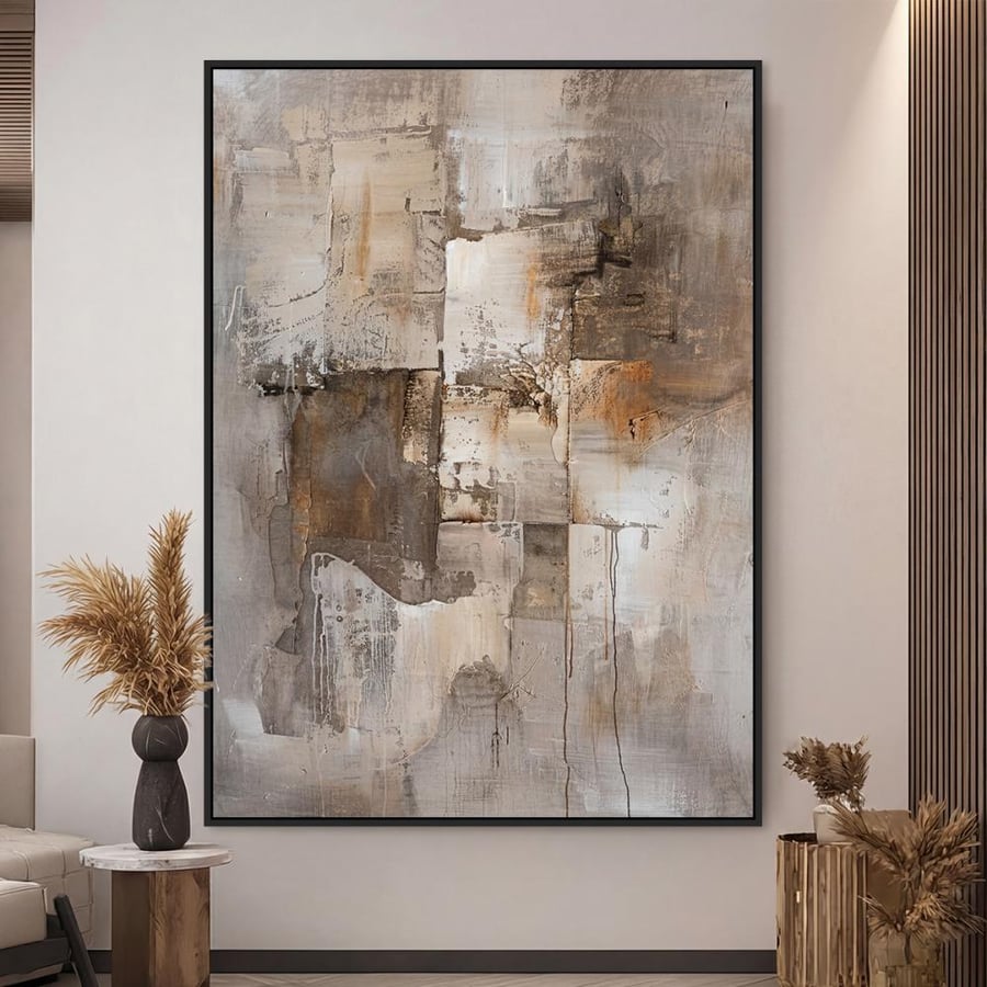 لوحات فن تجريدي طباعة تصميم مودرن