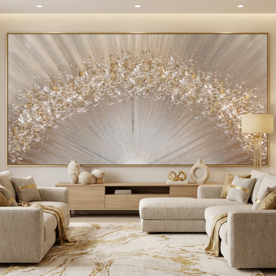 لوحات فن تجريدي طباعة تصميم مودرن