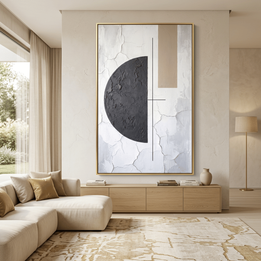 لوحات فن تجريدي طباعة تصميم مودرن