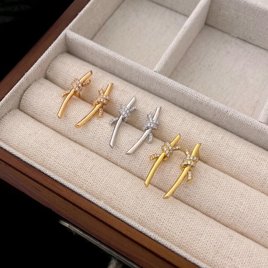 Tiffany short earrings