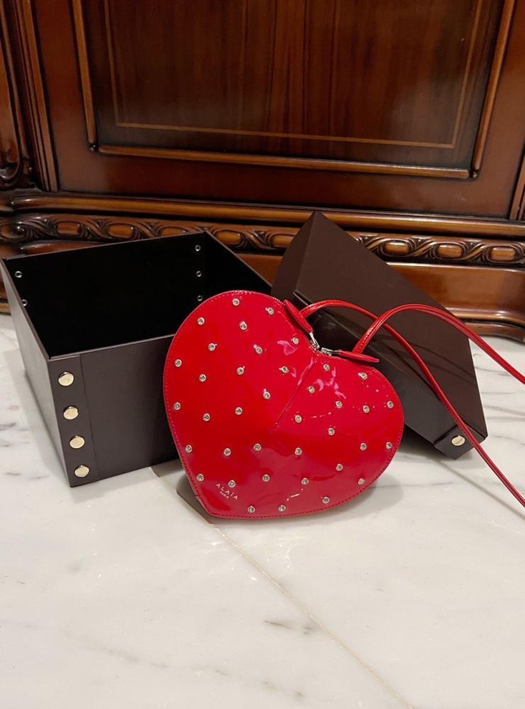 حقيبة ألايا بشكل قلب 21cm