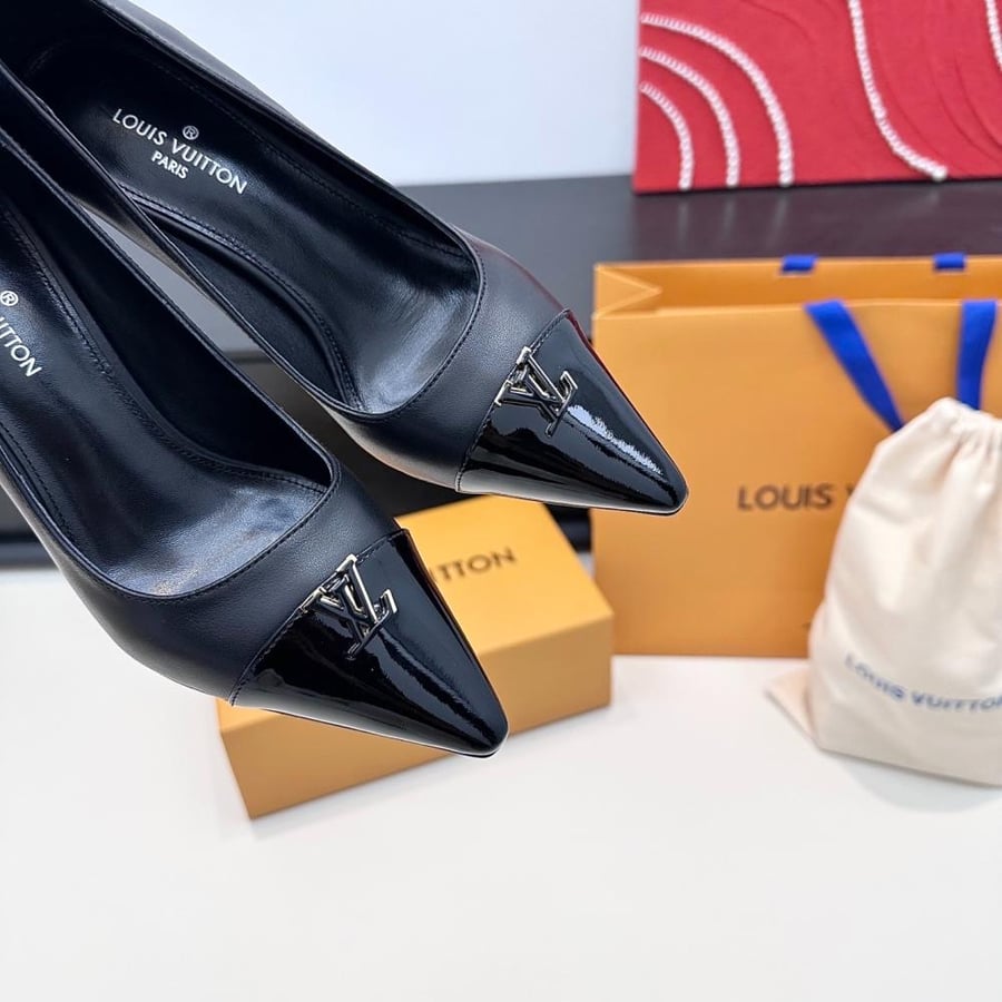 Sleapers and Louis Vuitton heels