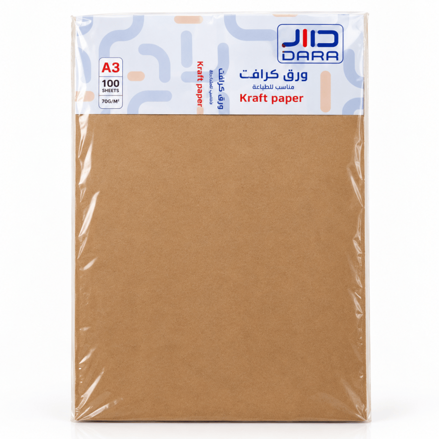 ثوب ورق تصوير A3 دارا كرافت 50 ورقة