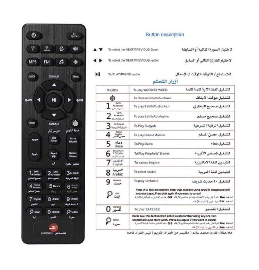 اسبيكر القران الكريم اضائة