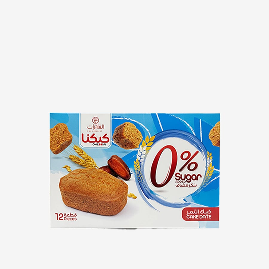 كيك التمر بدون سكر