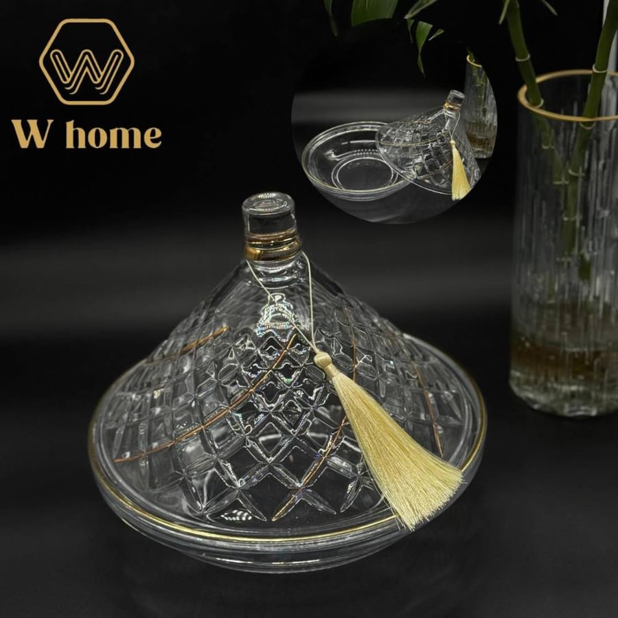 Large glass presentation holder