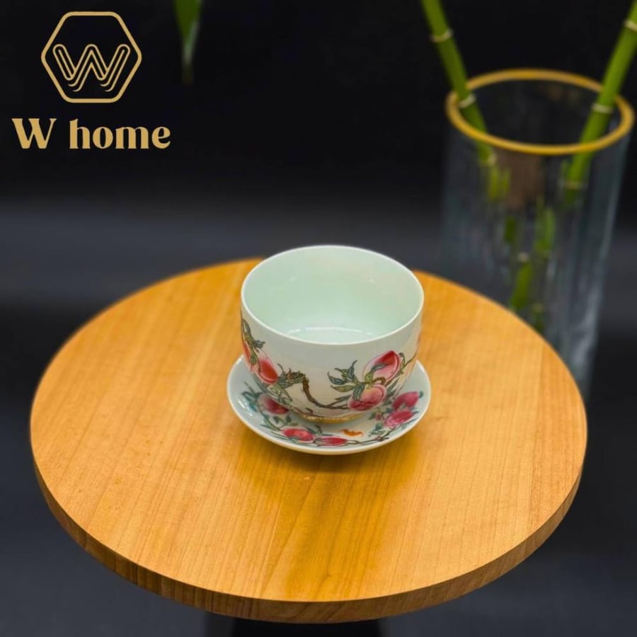 Small cup with plate