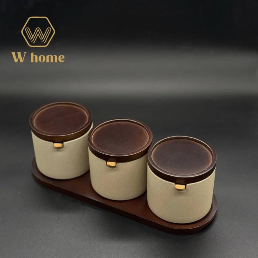 Spice boxes, 3 pieces