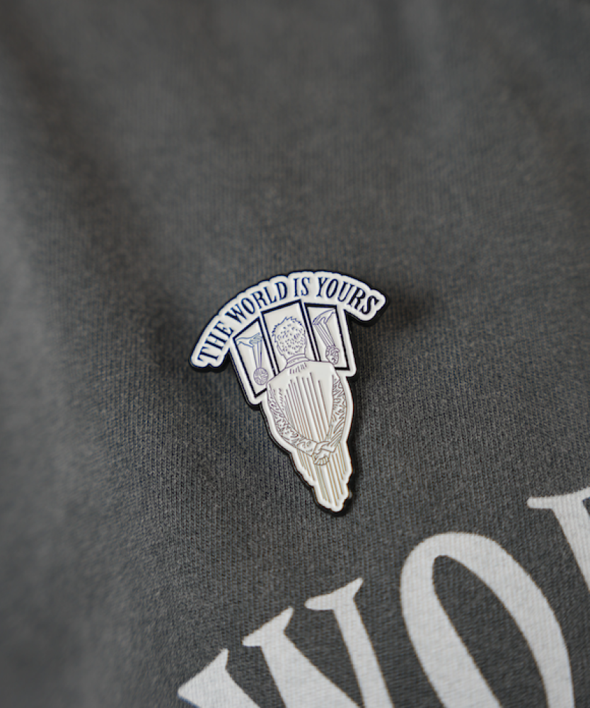 The world is yours Pin