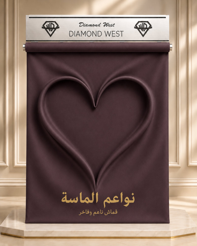 قماش كريب نواعم الماسة 77
