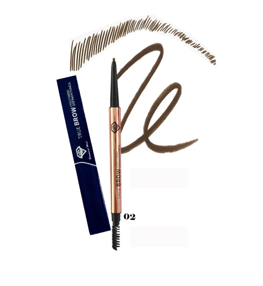 Diamond West dark brown eyebrow pencil