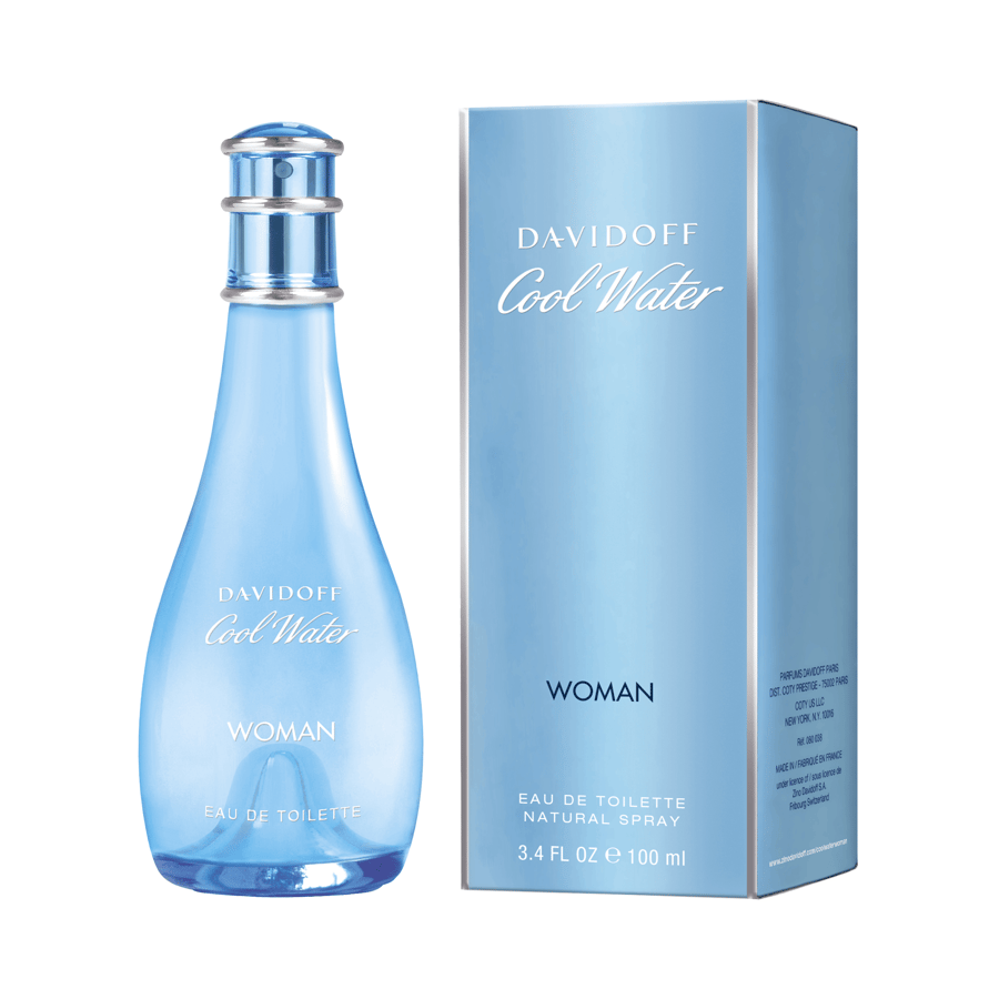 عطر دافيدوف كول ووتر النسائي تواليت 100مل