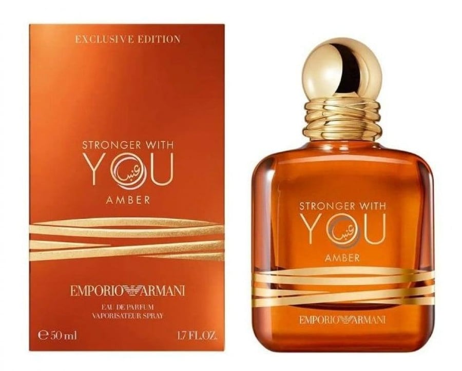 عطر سترونجر ويذ يو عنبر او دي بارفيوم 100 مل
