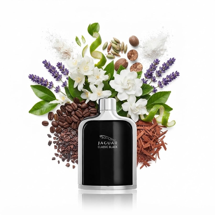 عطر جاكوار الاسود كلاسيك بلاك تواليت 100مل