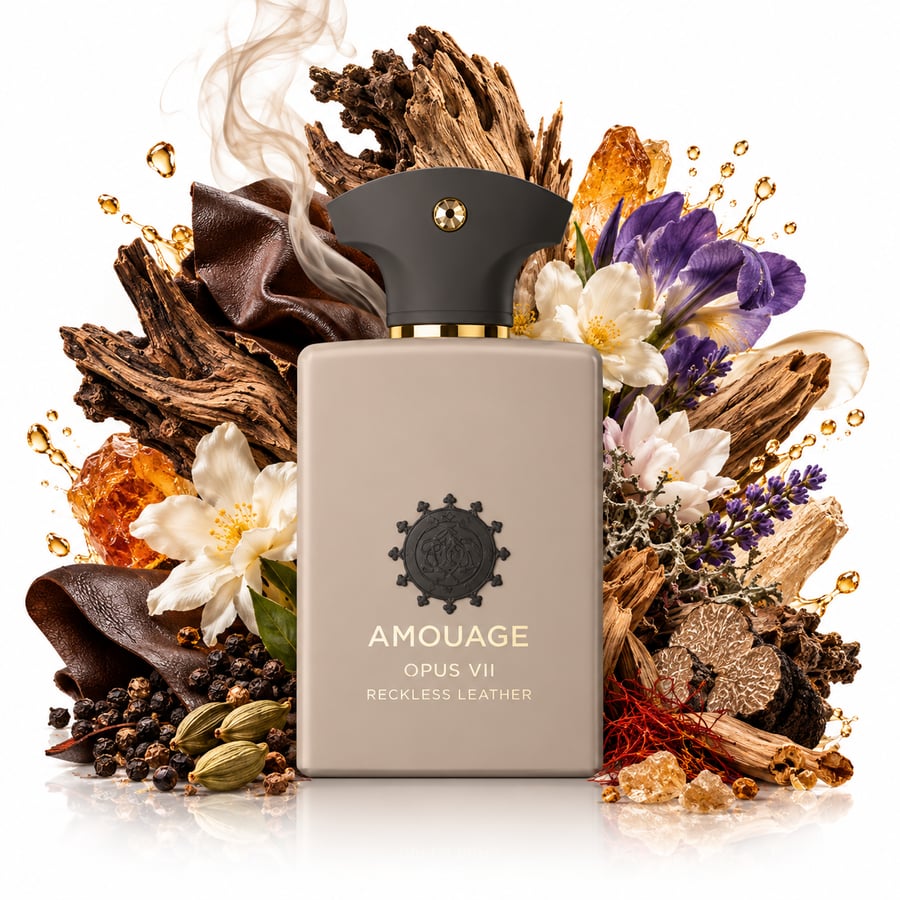 Amouage Library Collection VII Opus Recleis Leather 100 ml